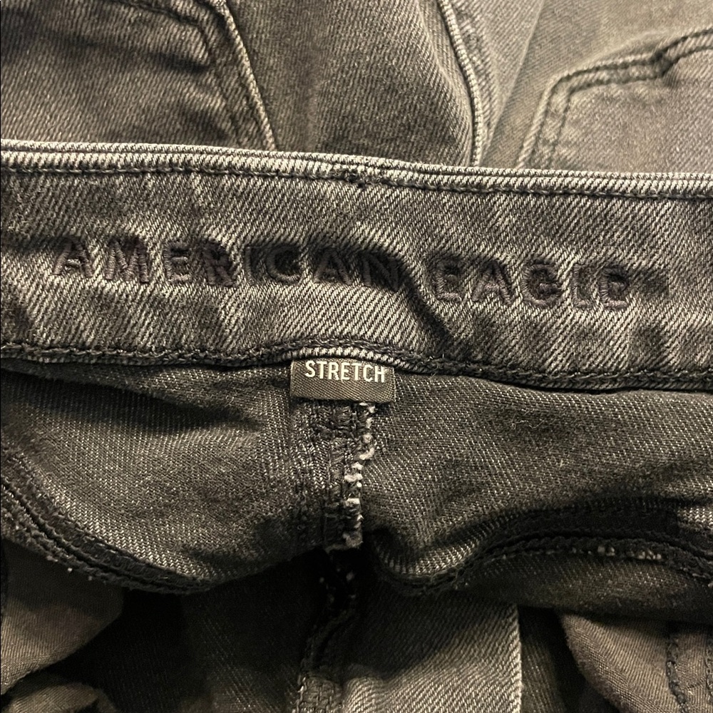 American Eagle Outfitters WoMen's Dark Gray Jeans - Picture 7 of 8